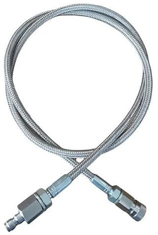 40 zoll Paintball Edelstahl Geflochtene Schlauch Füllen Peitsche Schlauch Verlängerung Mit 8MM-40Inch-100cm