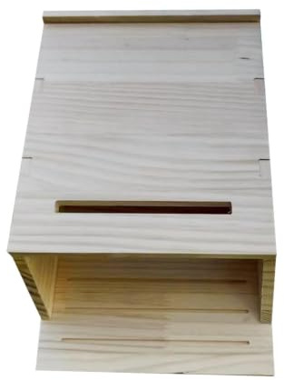 Casas para Murciélagos Madera Resistente A La Intemperie, 29x19x7