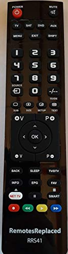 RemotesReplaced Ersatzfernbedienung kompatibel mit Orion TV32LB7200H
