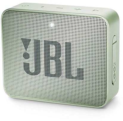 JBL GO 2 kleine Musikbox - Mint – Wasserfester, portabler Bluetooth-Lautsprecher mit Freisprechfunktion – Bis zu 5 Stunden Musikgenuss mit nur einer Akku-Ladung