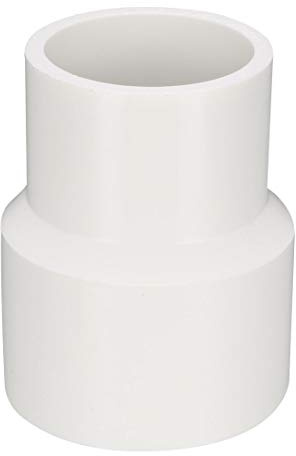 sourcing map Pvc de 40 mm x 32 mm que reduce el buje de acoplamiento por el conector del adaptador de la conexión de la tubería del cubo 2pcs