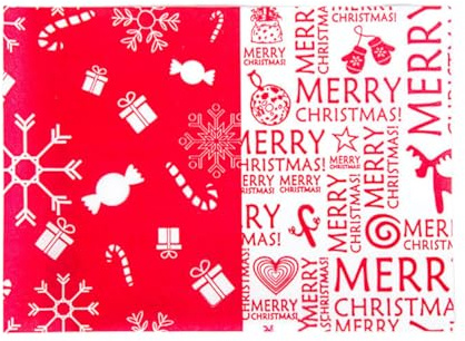 UPKOCH 500 StüCk Weihnachts-Nougat-Bonbonpapier Wachspapier FüR Schokolade Karamell Verpackung Geschenkpapier FüR SüßIgkeiten Und Bastelprojekte