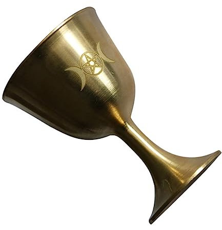 IMIKEYA Ornement De Coupe Sacrée En Laiton Décoration Religieuse Pour Coupe De Sacrifice Artisanat Détaillé