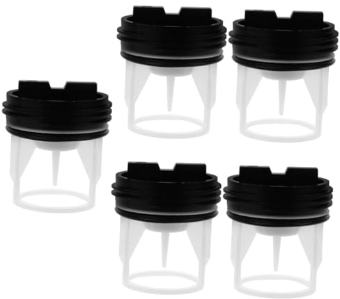 Mikikit 5stücke Drain Hose Für Waschmaschine Robuste Dichtung Mit Filterdesign Einsetzbar Für Effiziente Abwasserentsorgung Und Einfache Montage