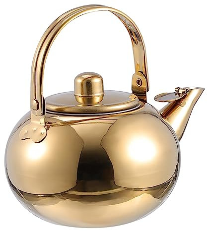 PHENOFICE Stainless Steel Teapot Filter for Tea Portable Boiling Kettle for Home Lightweight Travel Teakettle for Tea