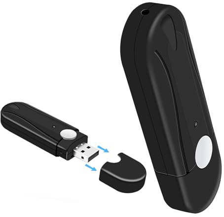 Telecamera Spia HD1080P, Microtelecamera Nascosta Spia Esterno/Interno, Flash Disk USB Portatile con Fotocamera 32GB, Bodycam Registrazione in Loop adatto per l'ufficio, lo studio, la casa, ecc.