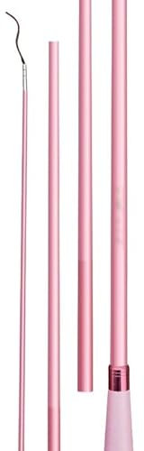 guiling-1986 Angelrute Karausche Karpfenrute Carbon Ultraleichte und ultraharte Wildfisch-Stream-Plattform-Angelrute Tragbare Angelrute(Pink,3.6M)