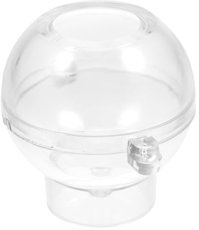ABOOFAN Moule à Bougie Sphérique en Polycarbonate Transparent 7 CM Moule à Cire Ronde pour Bougies Parfumées DIY Démoulage Facile Décoration et Présents Faits Main