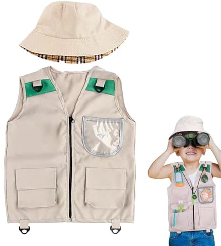 Sombreros Safari Para Niños Juego Disfraces Explorador Aire Libre Para