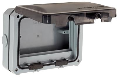 Greenbrook Weatherproof Enclosure Double Socket/Switch Powerbreaker Quality IP66