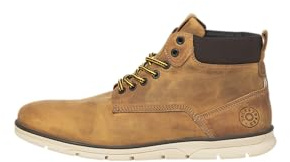 JACK & JONES Botines Jfwtubar Honey Sn de piel para hombre, ocre, 45 EU