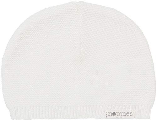 Noppies Unisex Baby U Hat Knit Rosita Beanie M tze, Weiß (White C001), 3-6 Monate EU