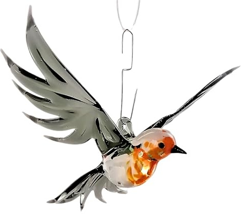 Glasvogelwelt Hängevogel Rotkehlchen
