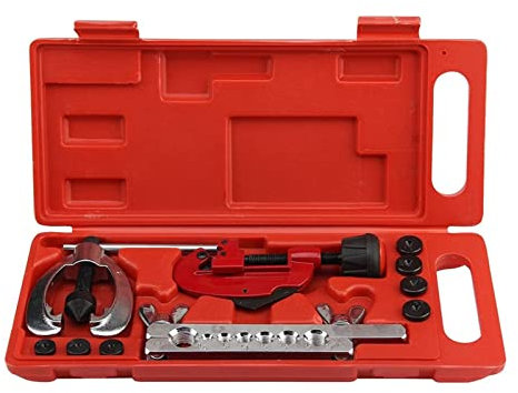Ensemble d'outils de réparation de tuyau de carburant de frein en cuivre avec double matrice d'évasement pour la réfrigération