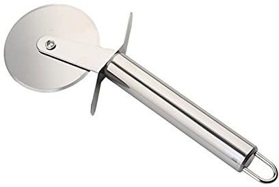pizza cutter Pizza knife cutter baking accessories Dough shovel peel tools per for figured spatula cutting roller roulette pastry cake server pizza slicer (Color : A)