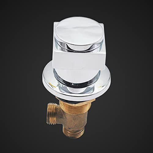 Brass Split Shower Mixer Tap With 4 Way Diverter, Knob Handle Shower Mixer Bar, Control Cold And Hot Mixing Valve For Bathroom, Bathtub, Shower Room,Hot Cold Switch