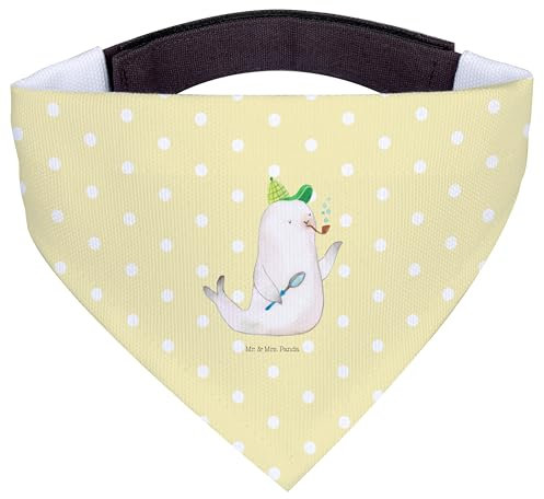 Mr. & Mrs. Panda Hundehalstuch S Robbe Sherlock - Geschenk, Hunde, Lustige Sprüche, Halstuch, Tuch, Kleine