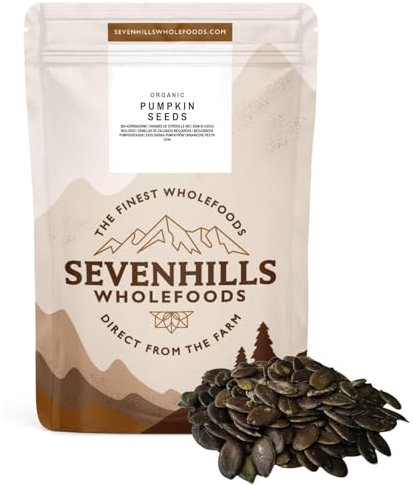 Sevenhills Wholefoods Organic European Pumpkin Seeds 400g from Austria