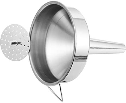 IMIKEYA Entonnoir Acier Inoxydable Pour Transfert Huile Liquide Adapté Aux Bouteilles Et Récipients