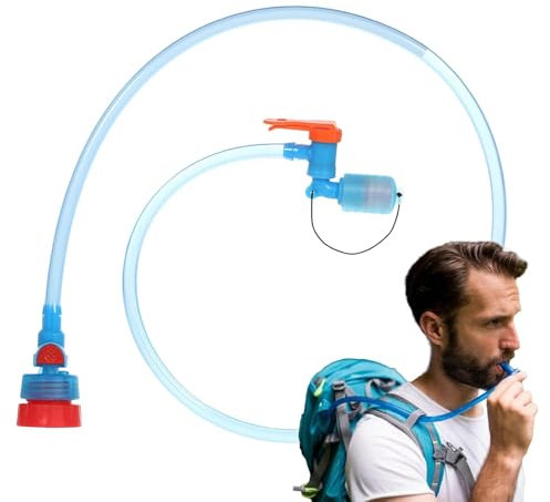 Wasserbeutel Blase | Auslaufsicherer Trinkschlauch | Trinkschlauch Schlauch Wasserflasche Zubehör Wandern Wasserblase Auslaufsicher Trinkbeutel Tube Schlauch Blase Outdoor Hydration Pack