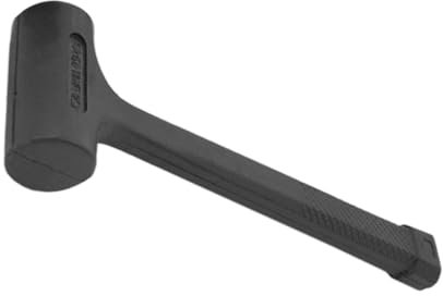 Angoily Martillo De Goma Prueba De Golpes Herramienta Liviana Para Carpintería Para Instalar Estacas De Tienda Madera Material Resistente y Mango Cómodo