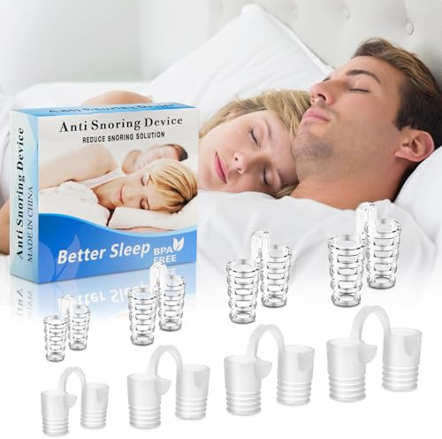 Dilatateur Nasal Anti-Ronflements, 4 Tailles,Blanc