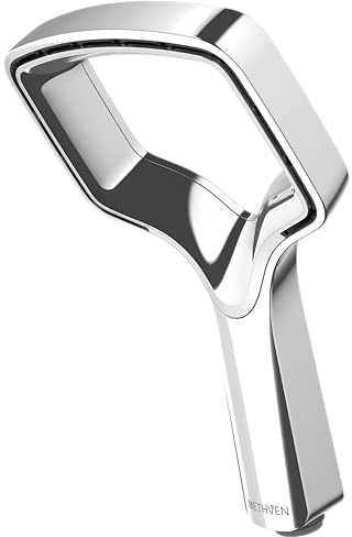 Methven Aurajet RUA Water-Saving Energy-Saving Full Body Shower Head in Chrome USES 40% Less Water New Universal Silver Handset Designed for High Pressure - RUHSCPUK