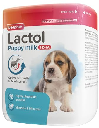 beaphar 8711231151875 Lactol Welpen Milchpulver (500 g) (kann variieren)