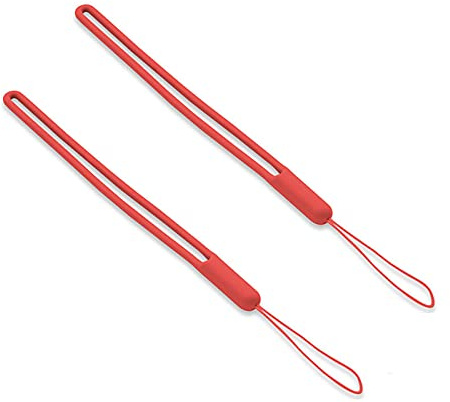 TopHomer Lot de 2 dragonnes réglables en silicone coloré étanche pour téléphone portable, clé USB, MP3, MP4, mini appareil photo