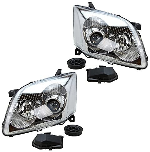 ATEC Germany 2x faros Faros delanteros Faros principales izquierda + derecha Compatible con TOYOTA AVENSIS (_T25_), AVENSIS estate (_T25_), AVENSIS notchback (_T25_)