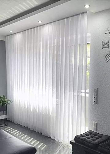 Gerster Fertiggardine weiß (Breite 240 cm Länge 235 cm)