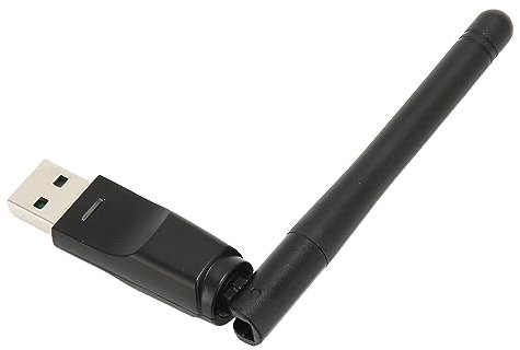 Sxhlseller Adaptador WiFi USB MT7601 Antena WiFi USB, 150 Mbps 802.11b/g/n Adaptador de Red Inalámbrico con Antena Integrada para Computadora Portátil de Escritorio