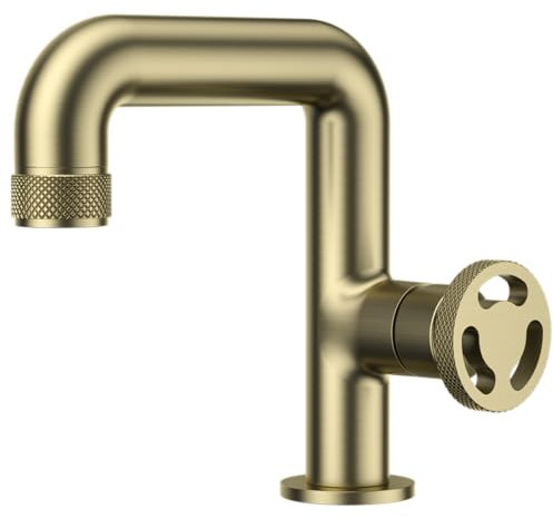Essebagno Factory mitigeur lavabo bas or