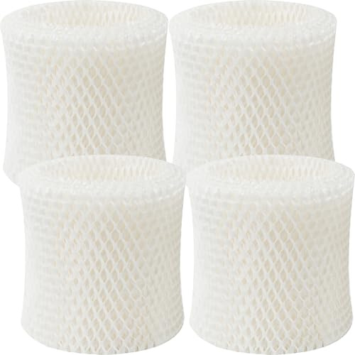 Luftbefeuchterfilter für Baldachin, Luftbefeuchter, Nachttisch, langlebiger Holzzellstoff-Baldachinfilter, Ersatz für Baldachin, Luftbefeuchterfilter, 4 Stück