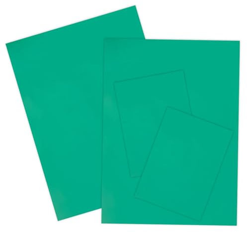 Mivanta Linoldruck Set 4 Stück A4 und A6 grün umweltfreundliche Schnitzblöcke für Linoldruck Gravur DIY Kunsthandwerk und Kreatives Drucken auf Papier Stoff