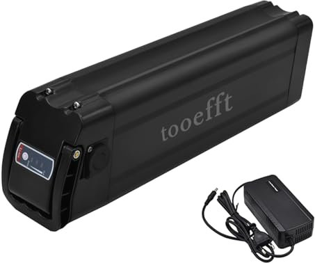 tooefft L385mm 36V Silver Fish Batterie au lithium 36 V 18,2 Ah 25 Ah pour vélo électrique Fafrees F20 Pro F20 eBike (36 V 25 Ah)
