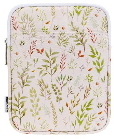 Dadanism 6-7 Zoll Schutzhülle Tasche mit Polsterung für eReader, BeigeBlatt