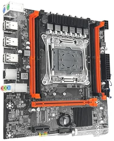 Kit de Placa Base X99 con LGA2011-3 Xeon E5 2680 V4 y DDR4 de 16 GB (2 x 8 GB) a 2133 MHz, Canal M.2 NVME(Motherboard+CPU)