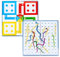 Ratna's Magnetic Snakes and Ladders with Ludo Board Game for Kids and Family Fun