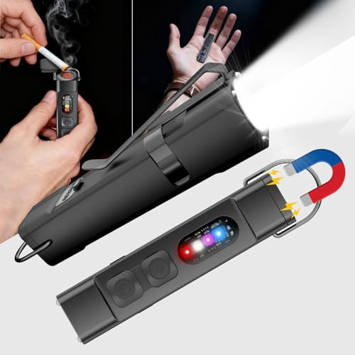 SKYFIRE Lampe de poche avec briquet électronique