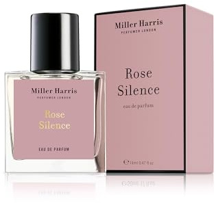 Miller Harris Rose Silence Eau de Parfum 14ml – Elegant and Luxury Rose and Blackcurrant Perfume | Subtle Floral Notes