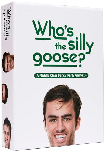 DSS Games Who's The Silly Goose? [EIN mittelklasse-Partyspiel] um zu entscheiden, wer am wahrscheinlichsten zu ihren Eltern Wird