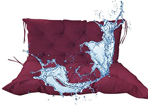 YBLANDRV Gartenbank Auflage Wasserdicht, Auflage für Hollywoodschaukel Gartenschaukel, Sitzauflage Polsterauflage Bankauflage, für GartenmöBel Bankkissen Sitzauflage (G 150x100cm)