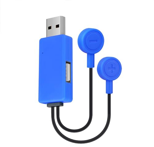 Saiyana Magnetisches Batterieladegerät mit Powerbank-Funktion Universal-Ladegerät für Li-Ion 32650 21700 16340 26650 18650 Zelle magnetisches USB-Akku-Ladegerät 21700