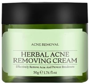 Herbal Acne Removing Cream,Professionally Remove Acne Marks,Gently Moisturize,Refreshing & Not Greasy,Improving Sensitive Skin Prone to Acne,Acne Scar Cream & Pimple Remover For All Skin Types