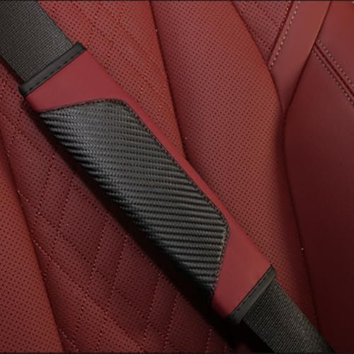 SRTMIRJJ 2stück Auto Gurtpolster für VW Touran 2006-2016, Sicherheitsgurtpolster für Autos, Abnehmbar Gurtschoner, Polsterung für Sitzgurt im Auto,A