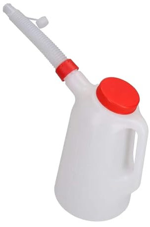 SLAHAJ Tanica Benzina Taniche Carburante Caraffa Graduata per Olio con Tappo Robusto con beccuccio per versare Contenitore per Olio distributore di Olio
