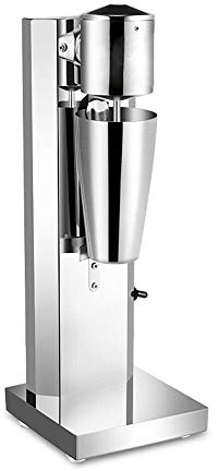 Edelstahl-Milchshaker - Getränkemixer - elektrischer Standmixer - Shaker - 650 ml Becher - 180 W, für Protein Smoothies Eischnee Milchshakes Cocktails und Kakaogetränke