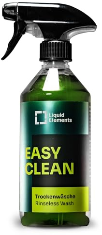 Liquid Elements Easy Clean Trockenwäsche 500ml, Waterless Car Cleaner | Autoreinigung ohne Wasser, für schnelle, schonende, gründliche Lackpflege