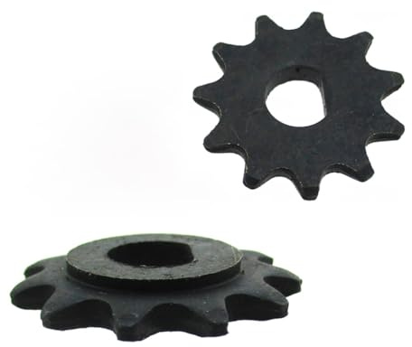 Gnyduw 2 Pieces 11 Tooth Sprocket for 25H Chain Pinion Gear MY1020 Motor Electric Scooter Parts